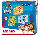 memory-spel Paw Patrol 17 cm karton blauw 36-delig