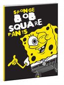 notitieboek Sponge Bob B4 zwart/geel 40 pagina's