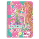 notitieboek Winx meisjes B5 roze 60 pagina's