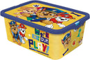 opbergbox Paw Patrol junior 13 liter geel/blauw
