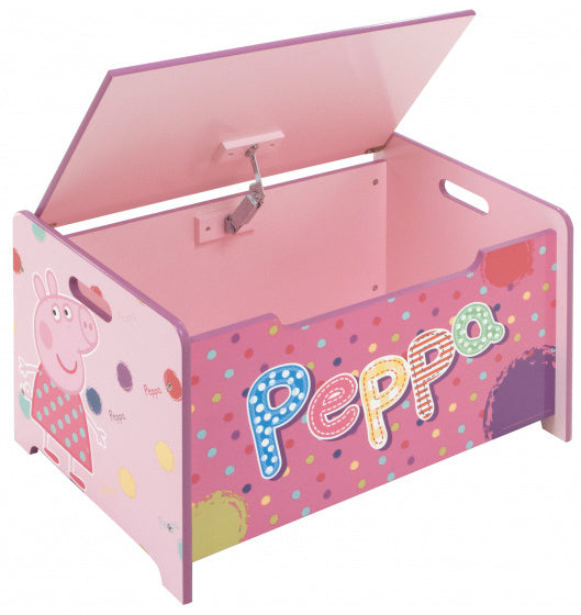 Houten Opbergkist Peppa Pig