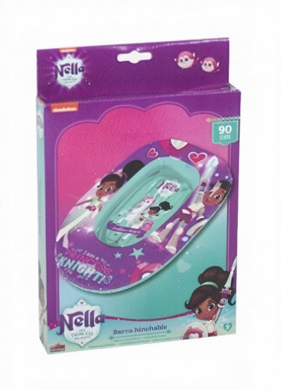 opblaasboot Nella de Ridder Prinses 90 cm PVC paars