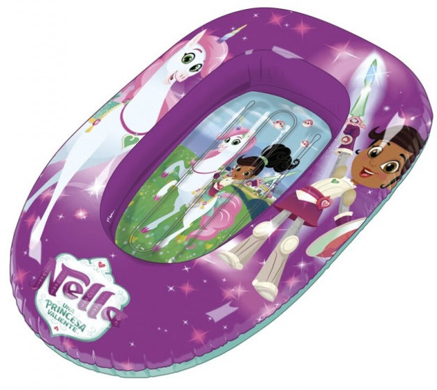 opblaasboot Nella de Ridder Prinses 90 cm PVC paars