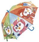 paraplu Top Wing junior 48 cm oranje/blauw