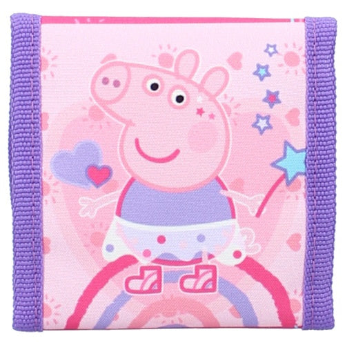 portemonnee Peppa Pig Made of Magic 10 x 10 cm roze