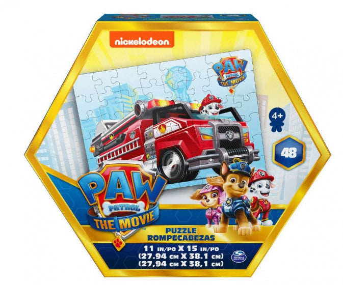 puzzel Paw Patrol junior 28 x 38 cm rood 48-delig