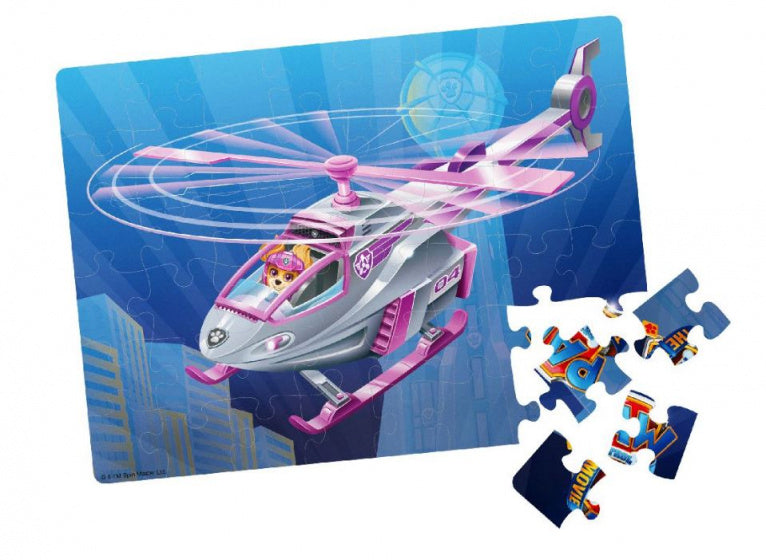 puzzel Paw Patrol junior 28 x 38 cm roze 48-delig