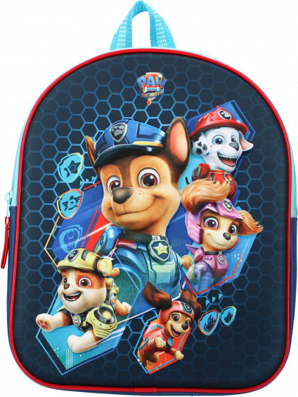 rugzak Paw Patrol junior 26 x 32 cm polyester navy