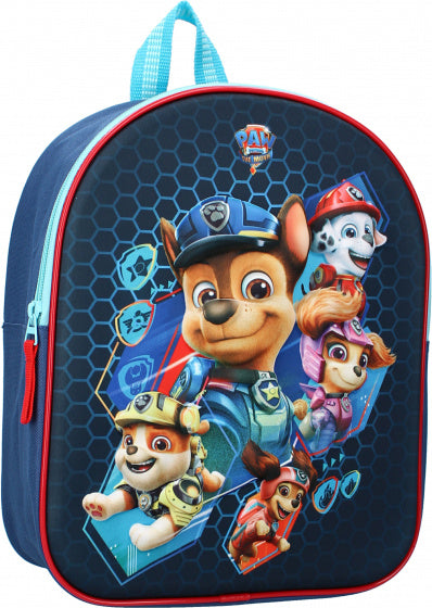 rugzak Paw Patrol junior 26 x 32 cm polyester navy