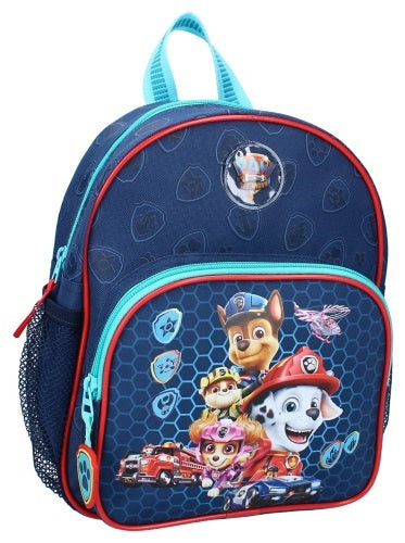 rugzak Paw Patrol junior 29 x 23 cm polyester navy