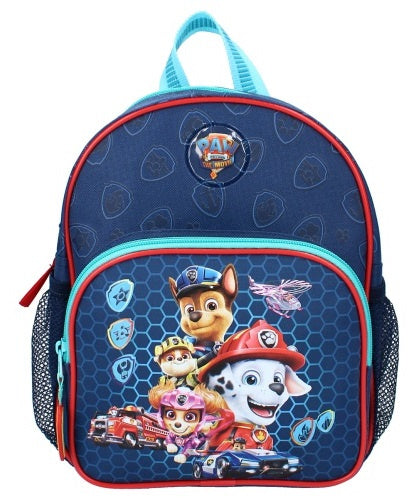 rugzak Paw Patrol junior 29 x 23 cm polyester navy