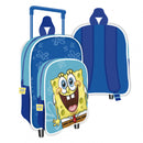 trolley rugzak Spongebob 10 liter softcase blauw
