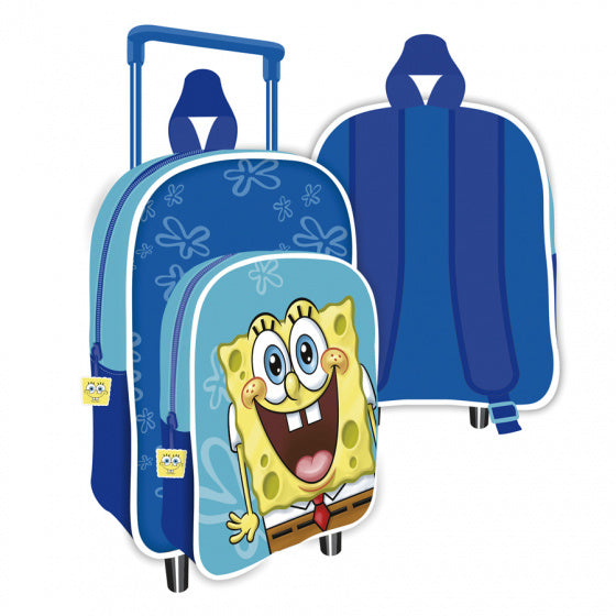trolley rugzak Spongebob 10 liter softcase blauw
