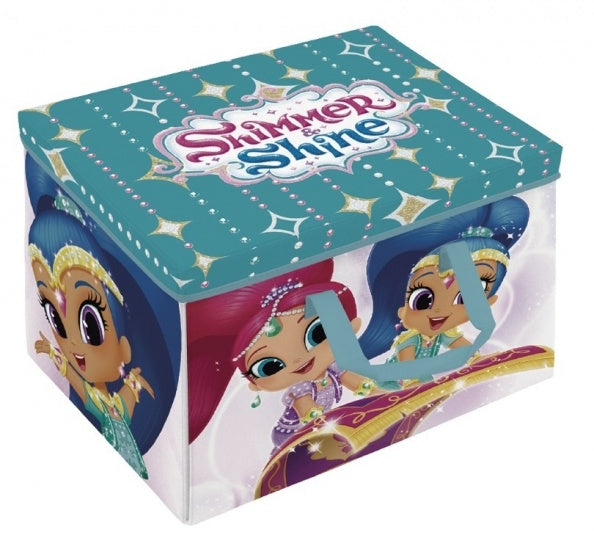 Shimmer & Shine opbergbox/speelmat 30 x 30 x 30 cm