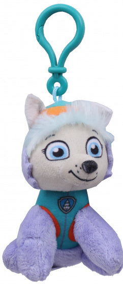 sleutelhanger Paw Patrol Everest 10 cm lila/turquoise