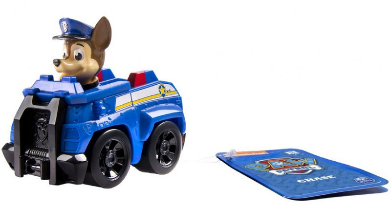speelfiguur Paw Patrol Chase junior 10 cm blauw