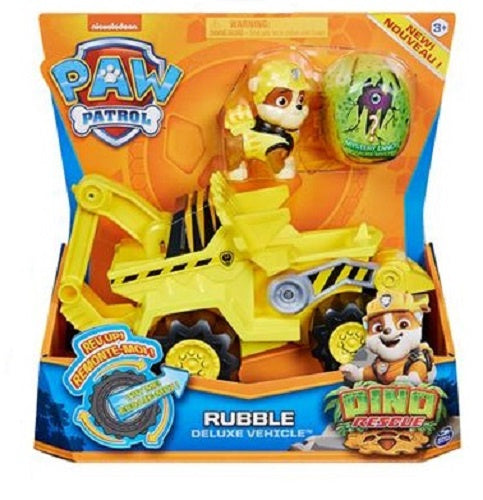 speelfiguur Paw Patrol Dino Rescue 15 cm geel