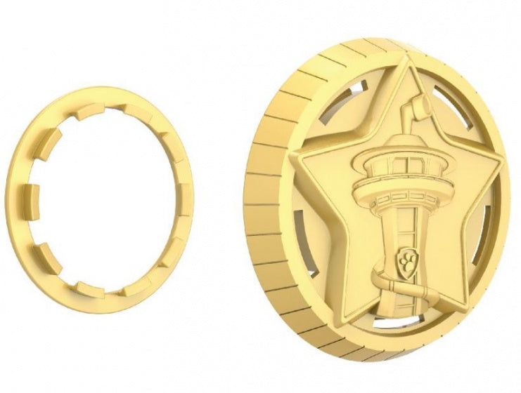 speelfiguur Paw Patrol Rocky Hero Pup 6 cm groen