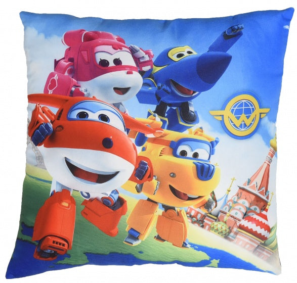 Super Wings kussen 40 x 40 cm