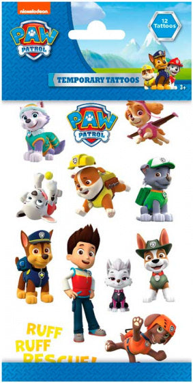 Tattoos PAW Patrol