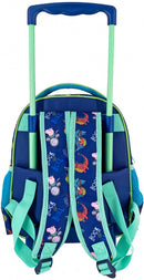 trolley George junior 27 x 31 cm polyester blauw