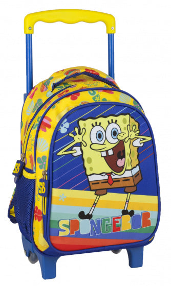 trolley rugzak Spongebob 8 liter polyester blauw