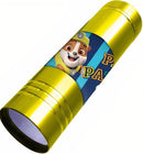 zaklamp Paw Patrol led jongens 9 cm staal goud