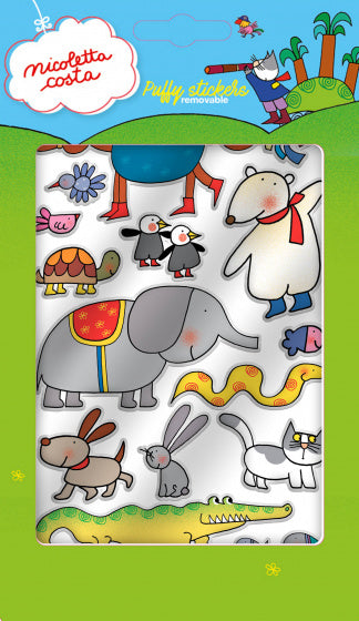 stickervel Jungle junior 19 x 11 cm PVC