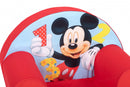 kinderzetel Disney Mickey 1-2-3 schuimrubber rood