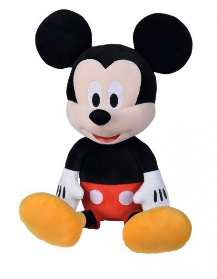 knuffel Disney Mickey Mouse 65 cm textiel zwart
