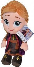 knuffel Frozen 2 Anna junior 43 cm pluche bruin
