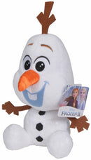 knuffel Frozen 2 Olaf junior 25 cm pluche wit