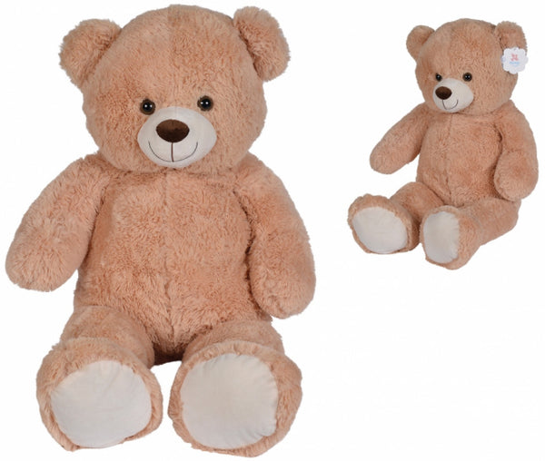 knuffelbeer klassiek junior 100 cm pluche beige