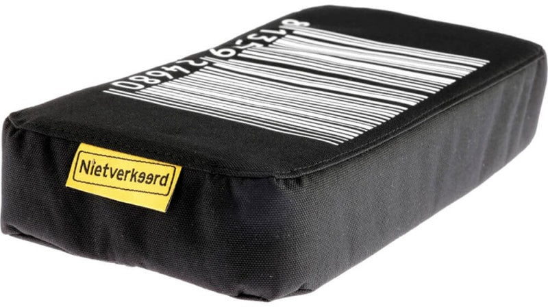 bagagedragerkussen Stripes zwart 32 cm