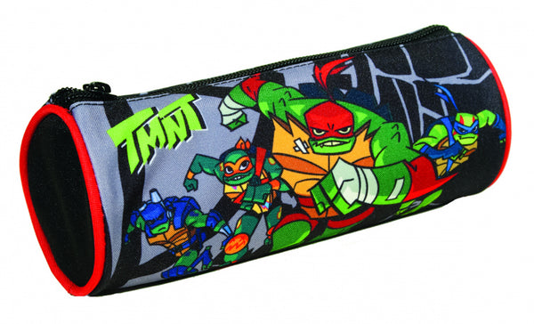 etui jongens 21 x 7,5 cm polyester zwart