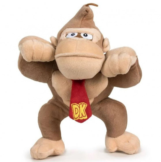knuffel Donkey Kong 26 cm bruin