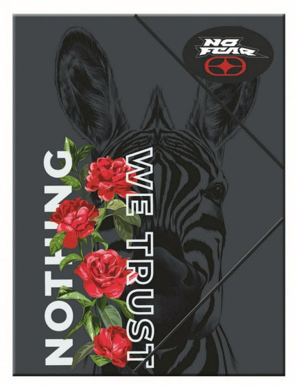 elastomap junior A4 polypropyleen zwart/rood