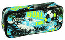etui Goal junior 23 x 10 x 6 cm textiel zwart/blauw