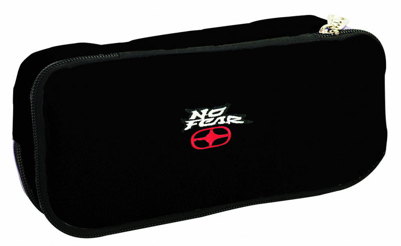 etui junior 23 x 6 x 10 cm textiel zwart