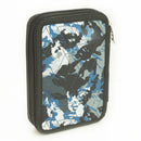 etui Neushoorn junior 20 cm polyester zwart 27-delig