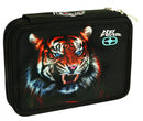 etui Tijger junior 20 cm polyester zwart 27-delig