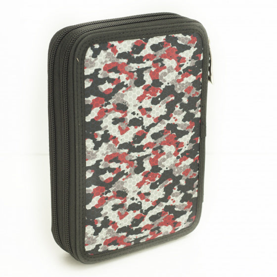 etui Wolf junior 20 cm polyester zwart/wit 27-delig