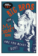 notitieboek B5 softcover blauw/wit 40 pagina's