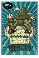 notitieboek Game B5 softcover blauw/zwart 40 pagina's