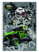 notitieboek Off Road spiraal A4 grijs 70 pagina's