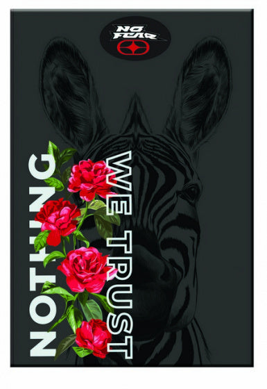 notitieboek We Trust B5 softcover zwart 40 pagina's