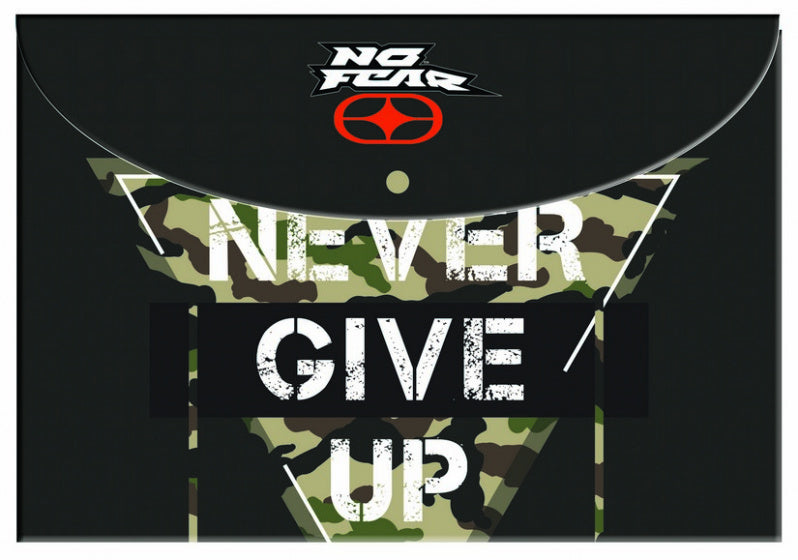 portfoliomap junior A4 polypropyleen zwart/groen