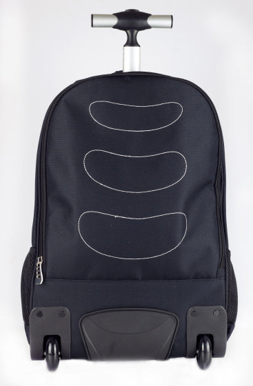 trolley rugzak 40 liter 48 x 32 cm polyester zwart