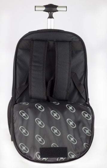 trolley rugzak 40 liter 48 x 32 cm polyester zwart