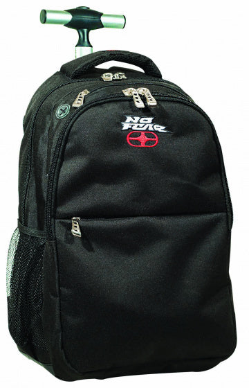 trolley rugzak 40 liter 48 x 32 cm polyester zwart